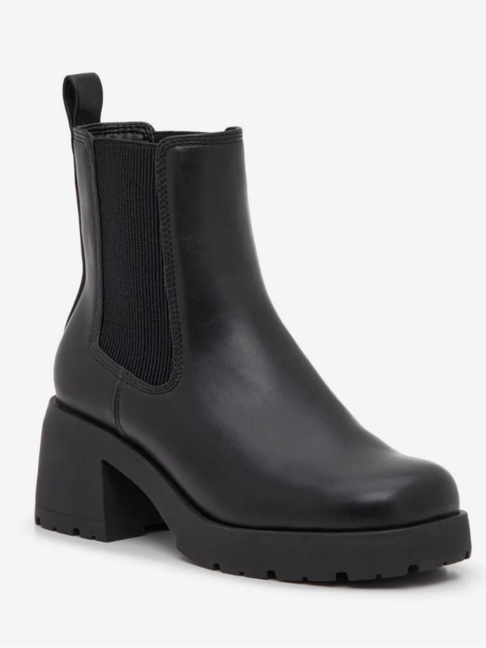Steve Madden Black Chelsea Boot “Brontey”